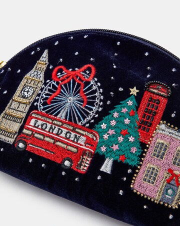 Accessorize Christmas Velvet Pouch
