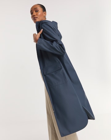 Longline Coated Raincoat