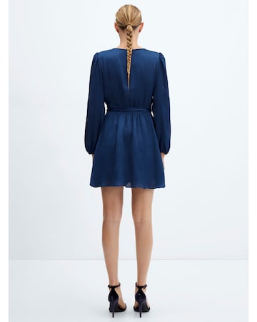 Mango Flowy Wrap Dress