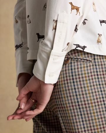 Joules Eleanor Dog Print Shirt