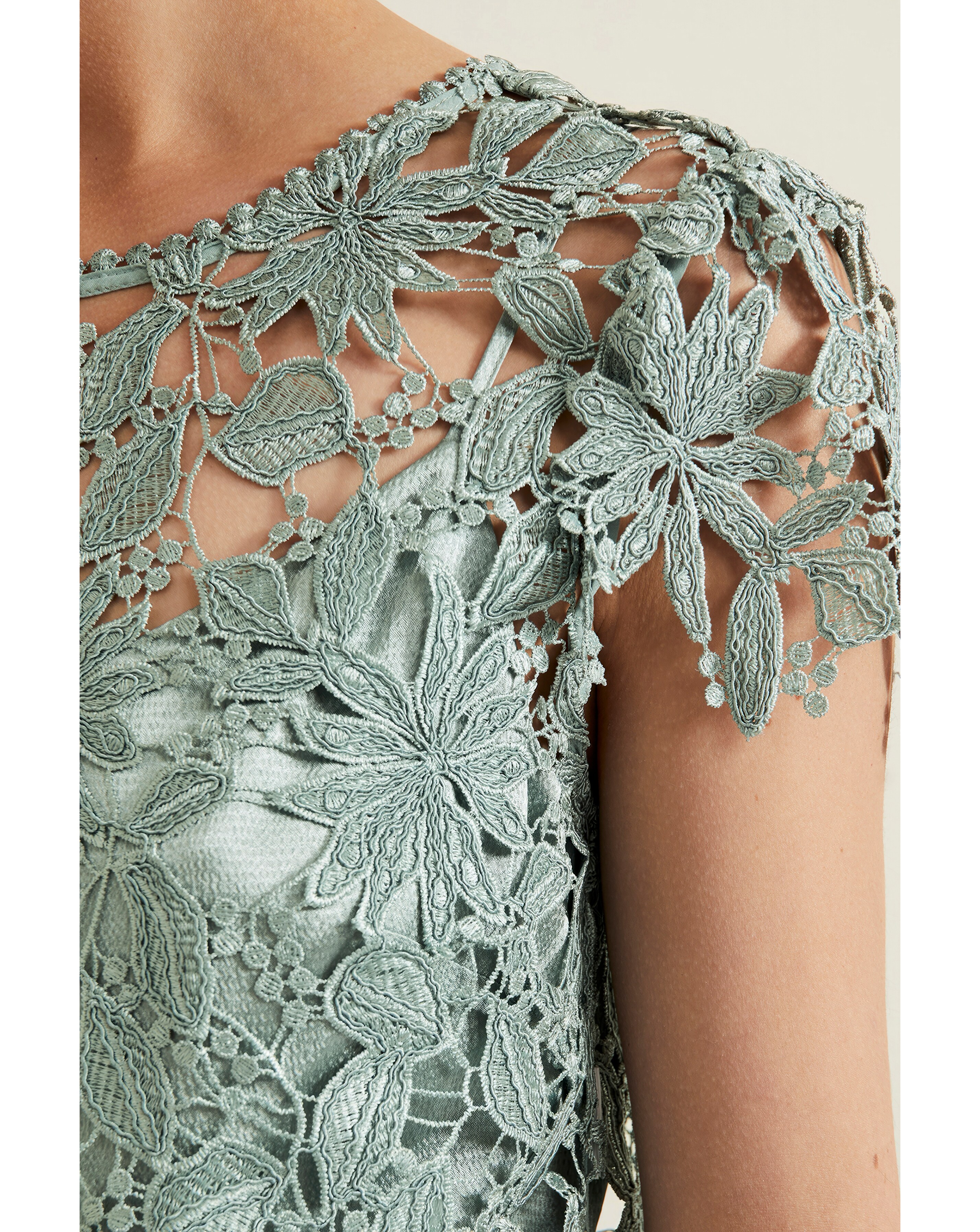 Phase Eight Dana Lace Double Layer Dress | Ambrose Wilson