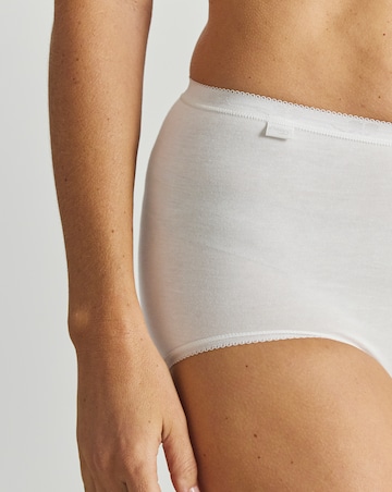 Sloggi 3Pack Cotton Basic Maxi Knicker, Mint Multi