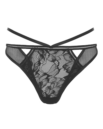 Figleaves Delia Lace & Mesh Thong