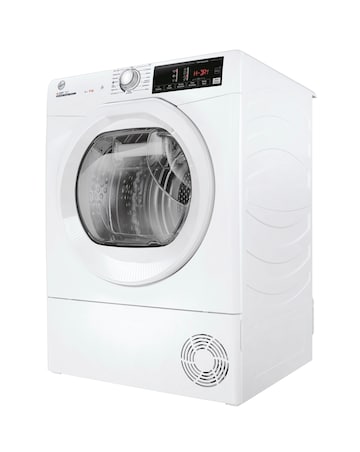 Hoover H-DRY 350 HRE H9A3TE-80/N, 9kg, Heat Pump Tumble Dryer White