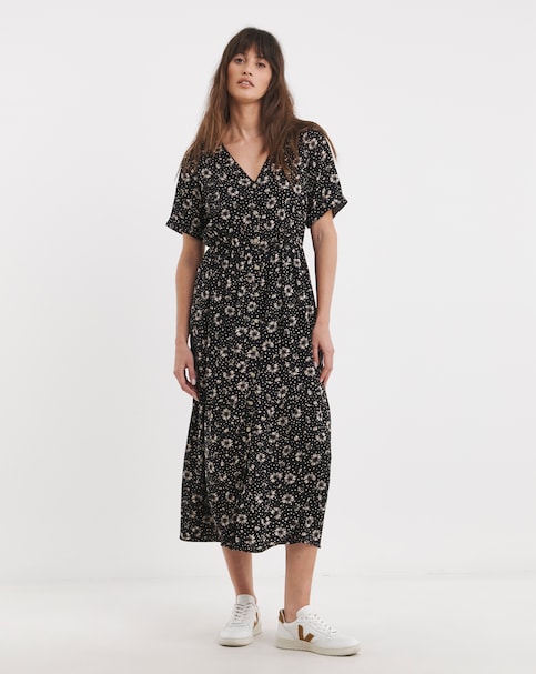 Easy Button Through Dress