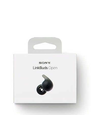 Sony LinkBuds Open Truly Wireless Earbuds with Ring Driver - Black