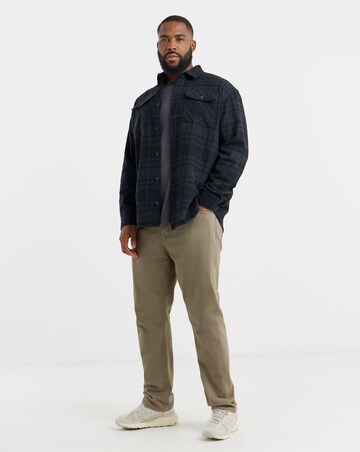 Jack & Jones Premium Rayle Check Over Shirt - Black