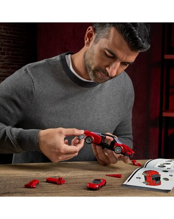 Mattel Brick Shop Hot Wheels Maserati Mc20 Building Toy Kit