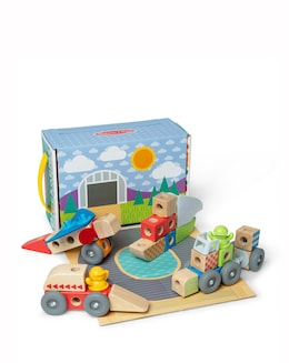 Melissa &amp; Doug Blockables Vechiles Play Set