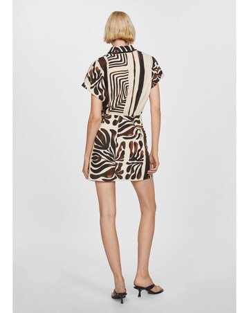 Mango Karina Shirt Mini Dress