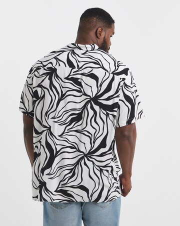 Jack & Jones Jeff Resort Printed Shirt - White