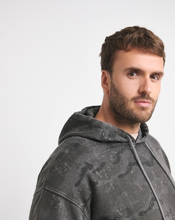Acid Wash Camo Hoodie