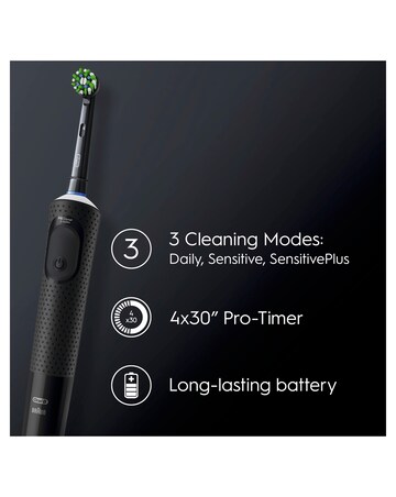 Oral-B Vitality PRO Black & Lilac (Duo Pack) Electric Toothbrushes