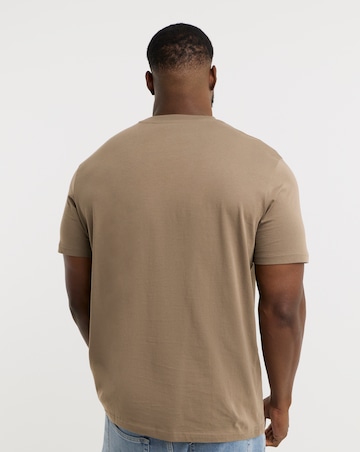 Jack & Jones Star Logo T-Shirt - Brown