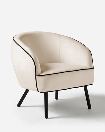 Joanna Hope Camille Piped Accent Chair