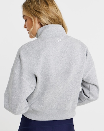 Under Armour Rival Script Half Zip Sweat