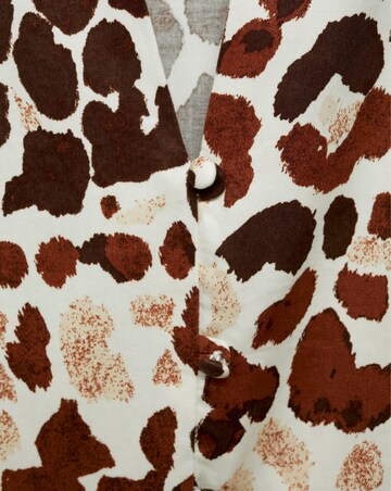 Mango Animal Print Dress