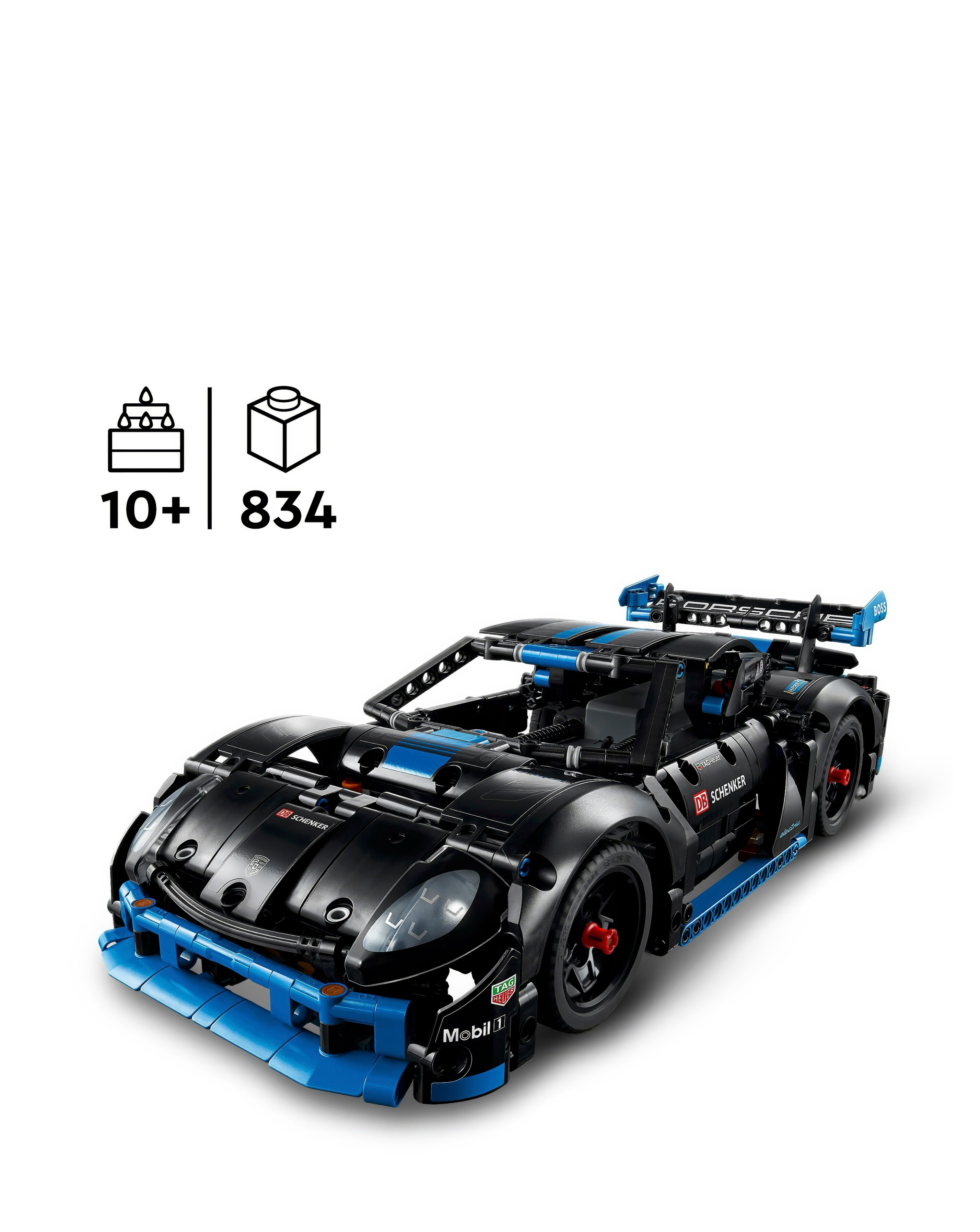 LEGO Technic Porsche GT4 e-Performance Race Car Toy 42176