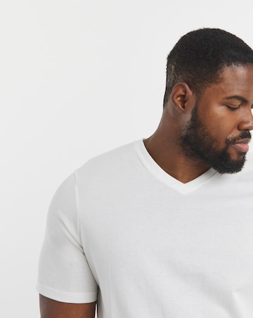 5 Pack Multi V Neck T-Shirts Long
