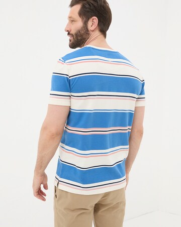 FatFace Pique Stripe T-Shirt
