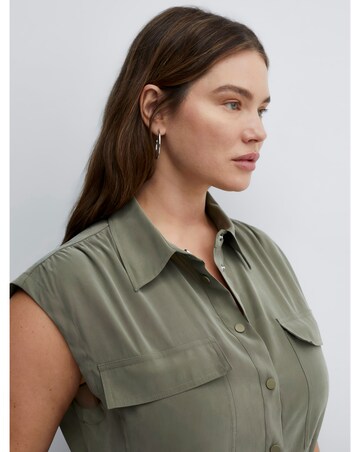 Mango Daily Pocket Cargo Jumpsuit