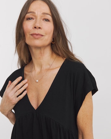 Pure Cotton Jersey Maxi Dress