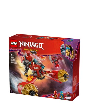 LEGO NINJAGO Kai's Mech Storm Rider Combo Ninja Toy Building Kit 71830