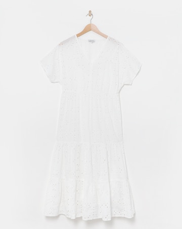 Broderie Smock Dress