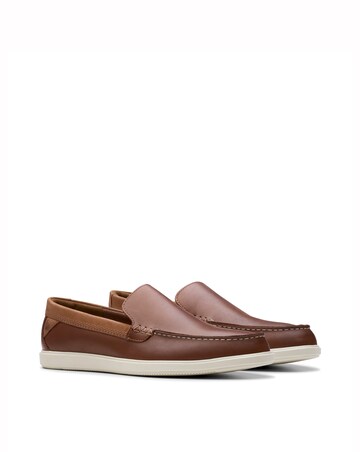 Clarks Bratton Loafer - Dark Tan