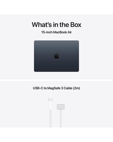 Apple MacBook Air (M5, 2026) 15in 10-core CPU 10-core GPU 16GB 1TB - Midnight