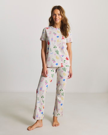 Pretty Secrets Value Pyjama Set Food Print