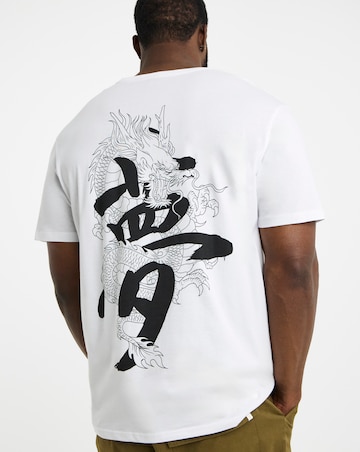 Jack & Jones Miko Back Graphic T-Shirt - White