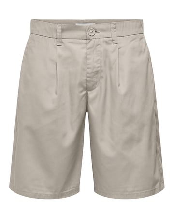 Only & Sons Kal Wide Chino Short - Natural