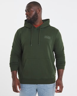 Jack &amp; Jones Corp Logo Hoodie - Green