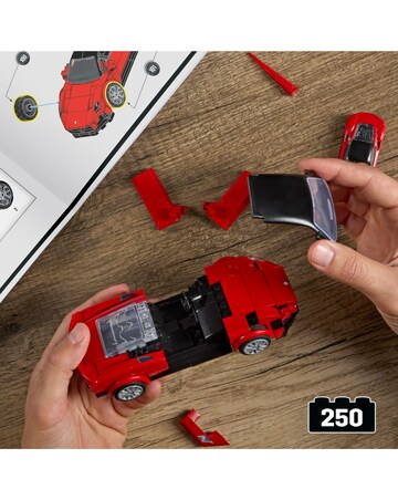 Mattel Brick Shop Hot Wheels Maserati Mc20 Building Toy Kit