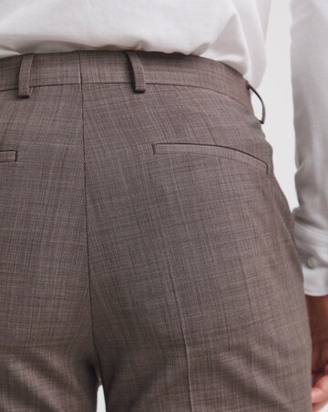 BOSS Beige Wool Mix Suit Trouser