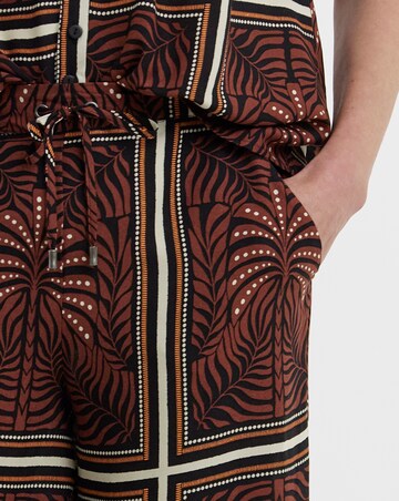 Spun Viscose Wide Leg Trouser