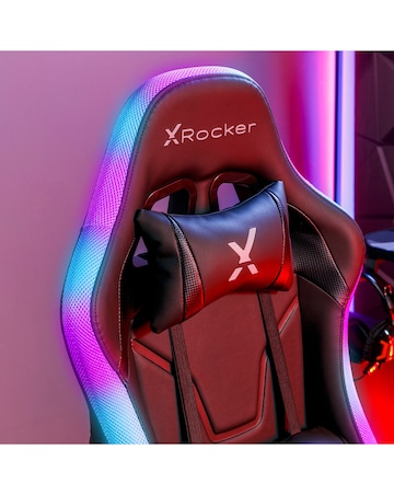 X Rocker Agility Compact RGB Neo Motion SYNC Gaming Chair for Juniors