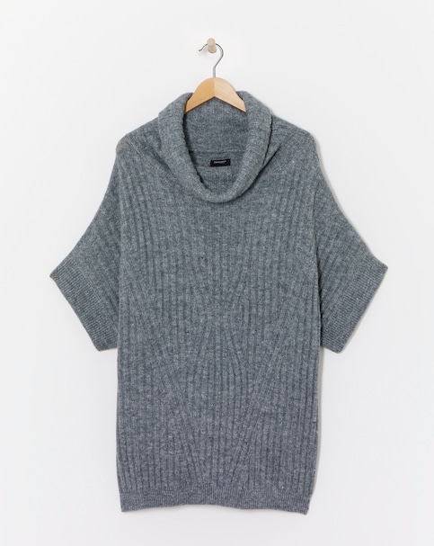 Roll Neck Poncho