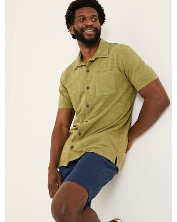 Fatface Truro Jersey Shirt - Green