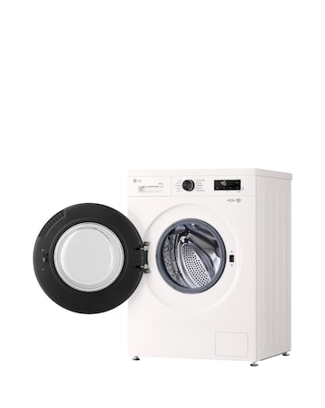 LG X10 W4X1085NWK 8kg/5kg 1400 Spin Washer Dryer - White + Install