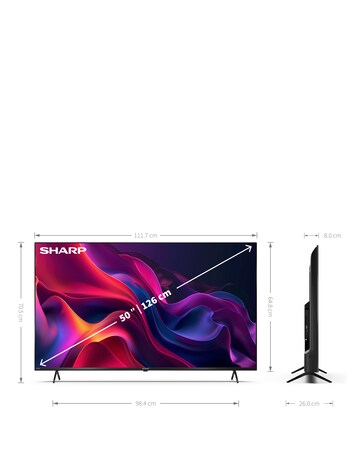 Sharp 4T-C50GK4245KB 50in Smart UHD Tivo LED TV