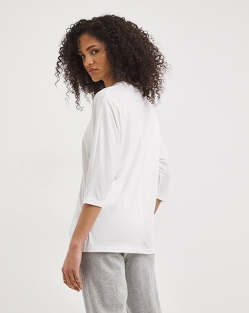 White/Black 2 Pack 3/4 Dolman Sleeve Tops