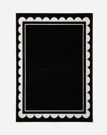 Maestro Scalloped Border Rug