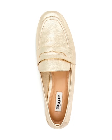 Dune Gianetta Leather Loafer Standard D Fit