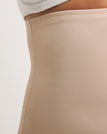 Naomi&Nicole Fuller Figure Firm Control Tummy Shaping Hi Waist Knicker Beige