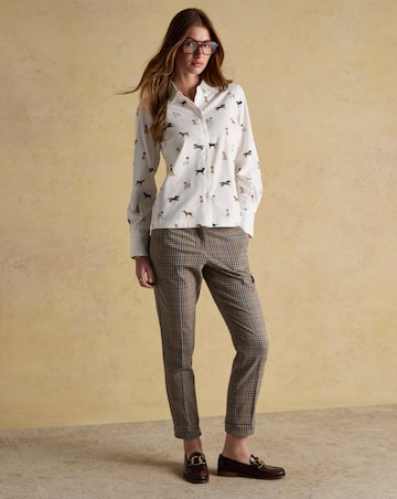 Joules Eleanor Dog Print Shirt