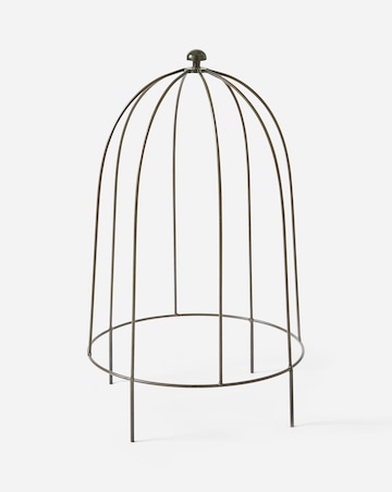 Ivyline Outdoor Plant Support Zinc H60cm W36cm