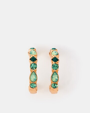 Accessorize Gemstone Hoop Earrings
