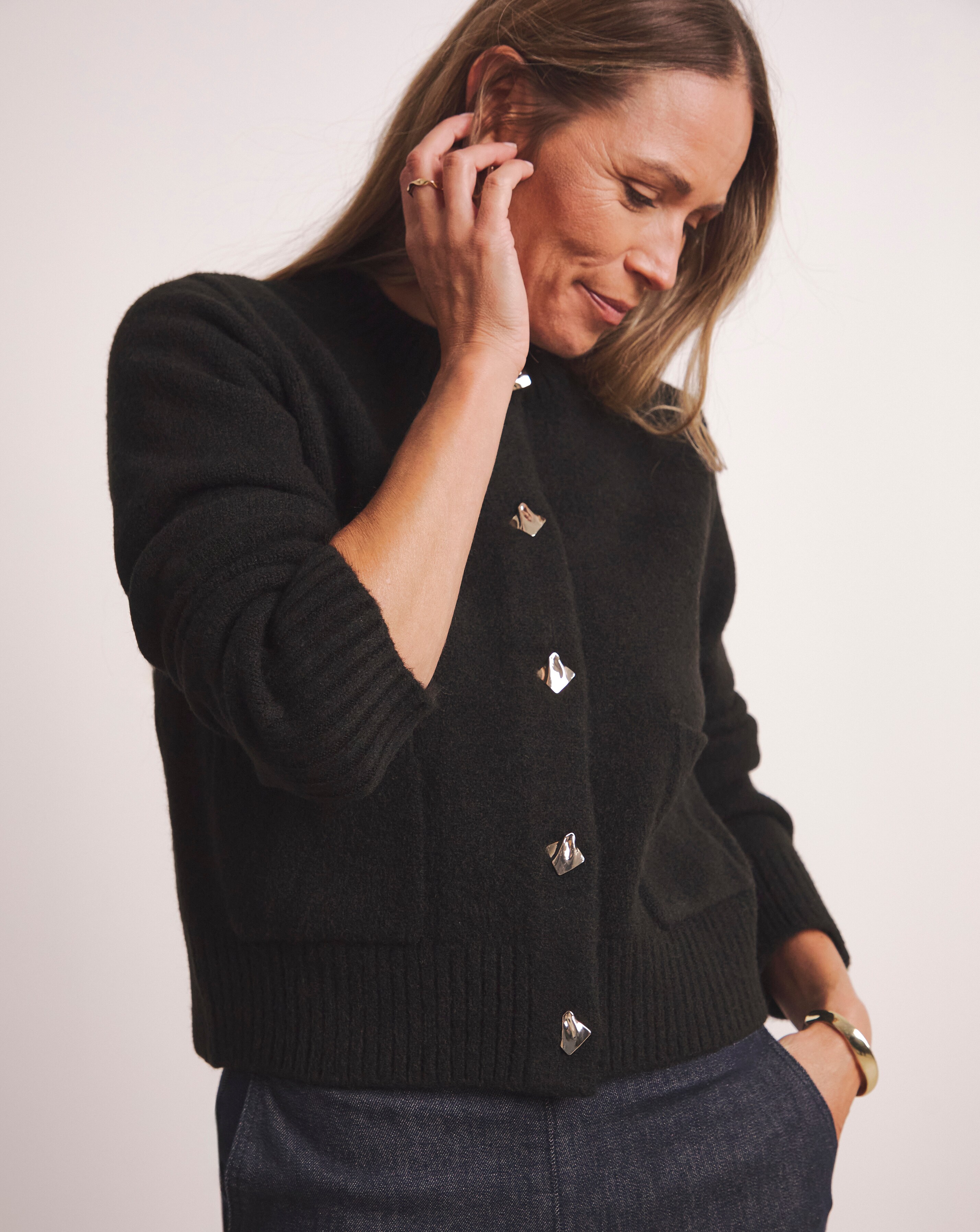 Anthology Boxy Heavyweight Cardigan | Ambrose Wilson